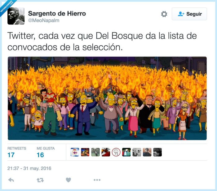 del bosque,selección