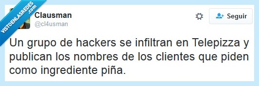 piña,pizza,hackers