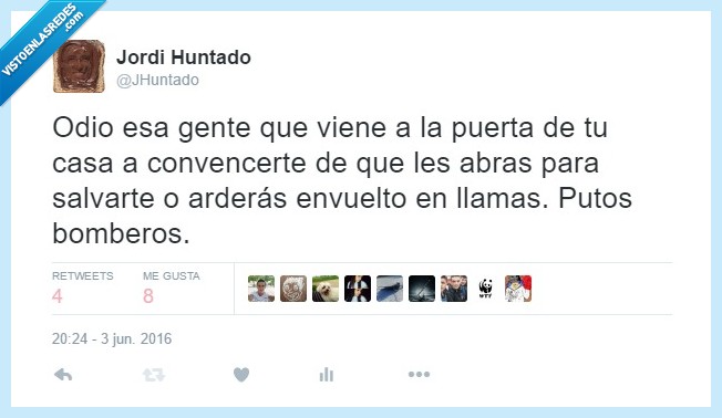 picar,puerta,salvar,fuego,testigos,jehova,bomberos