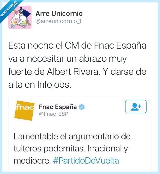 cm,fnac,albert rivera