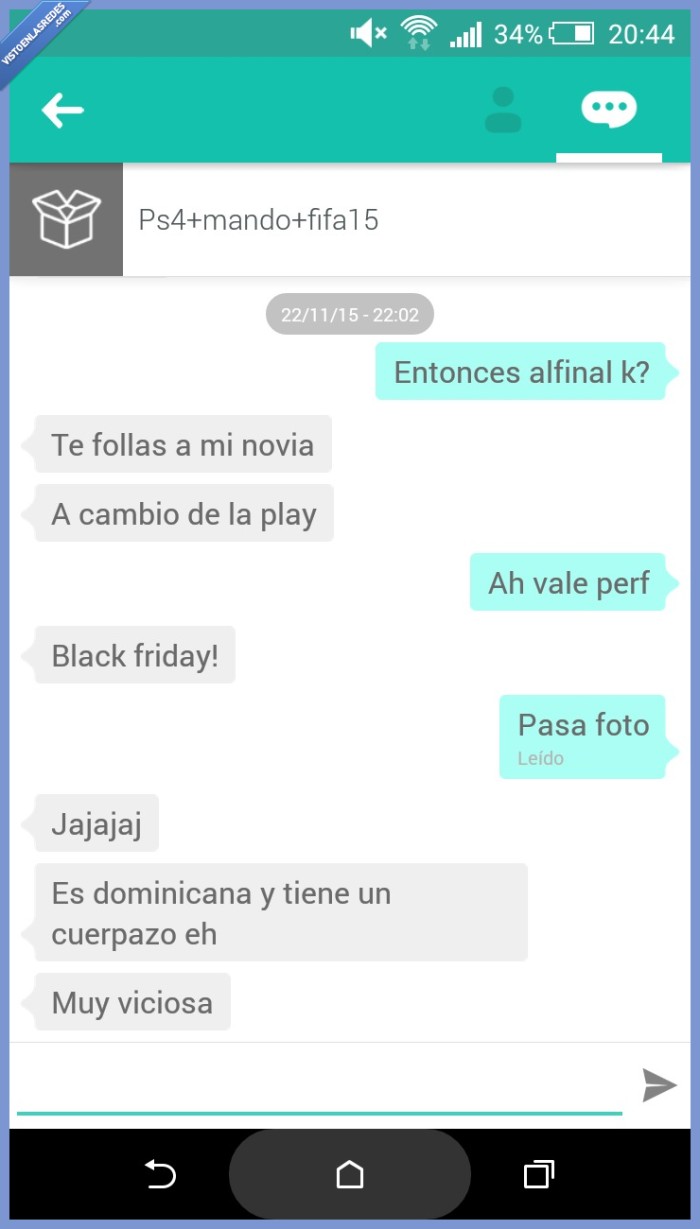 crisis,novia,wallapop,vender