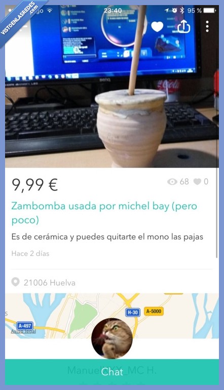 zambomba,wallapop,michael bay