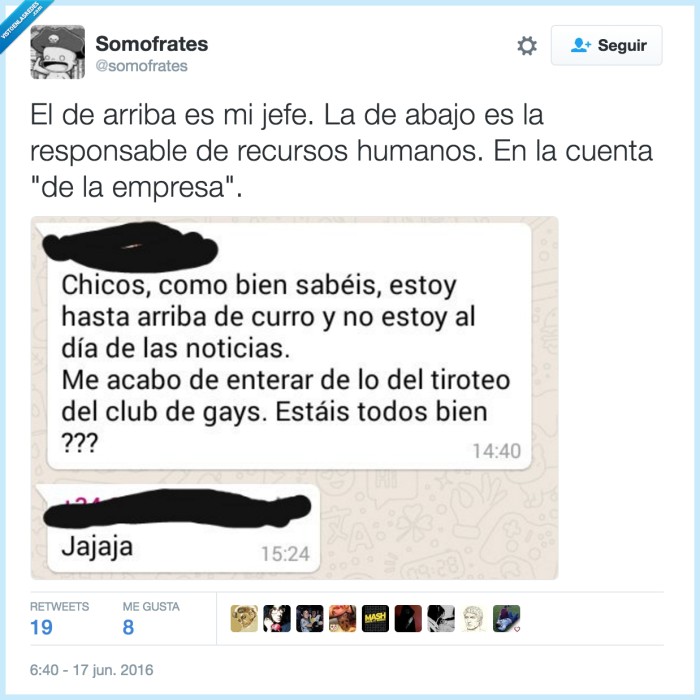 matanza,gays,orlando,club,trabajo,jefe gracioso