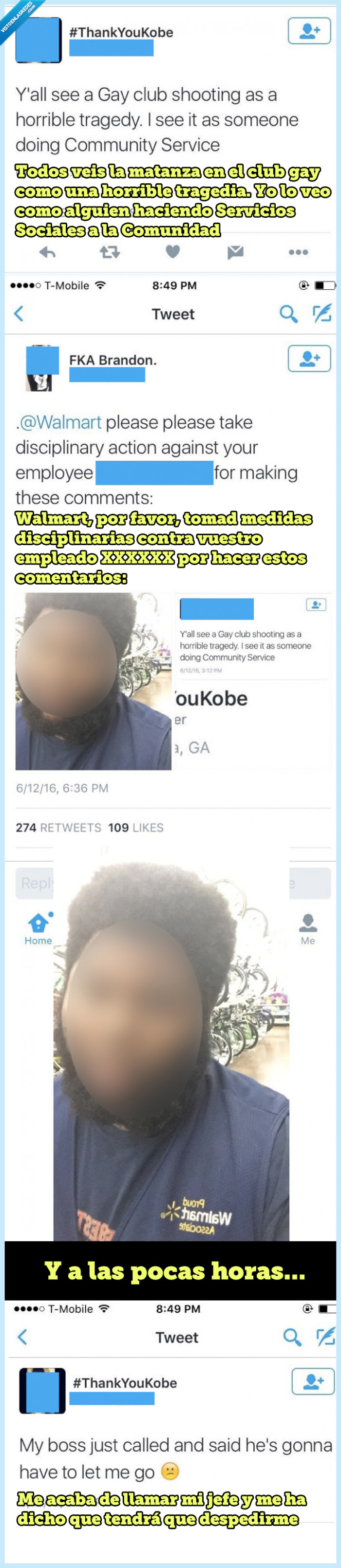 walmart,orlando,gay club,owned,twitter