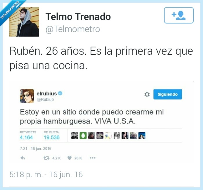 rubius,penoso,hamburguesa