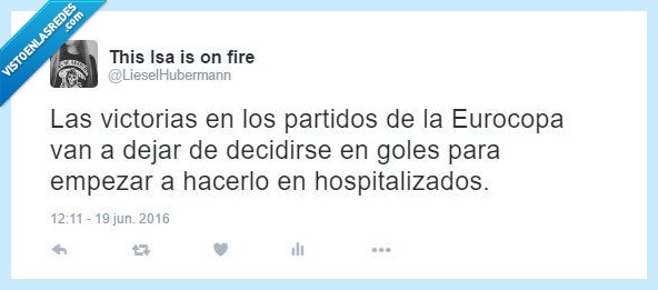 twitter,eurocopa,partidos,disturbios,hospitales,radicales,ultras