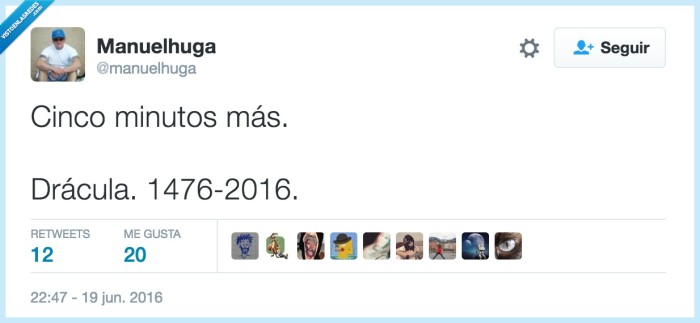 drácula,dormir,despertador