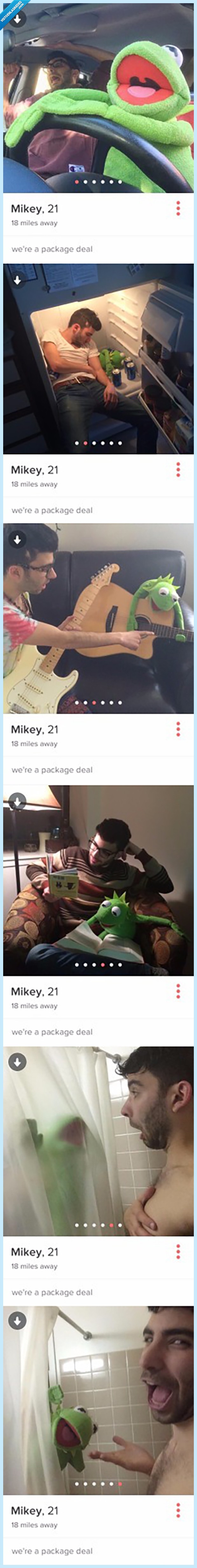 rana gustavo,tinder,amigos