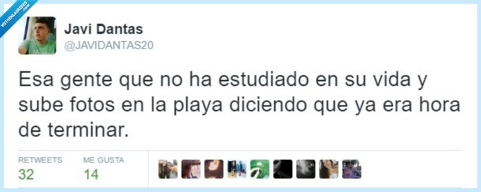 ninis,cabrones,estudiar,hasta el dia 30 no acabo y aqui estoy,twitter