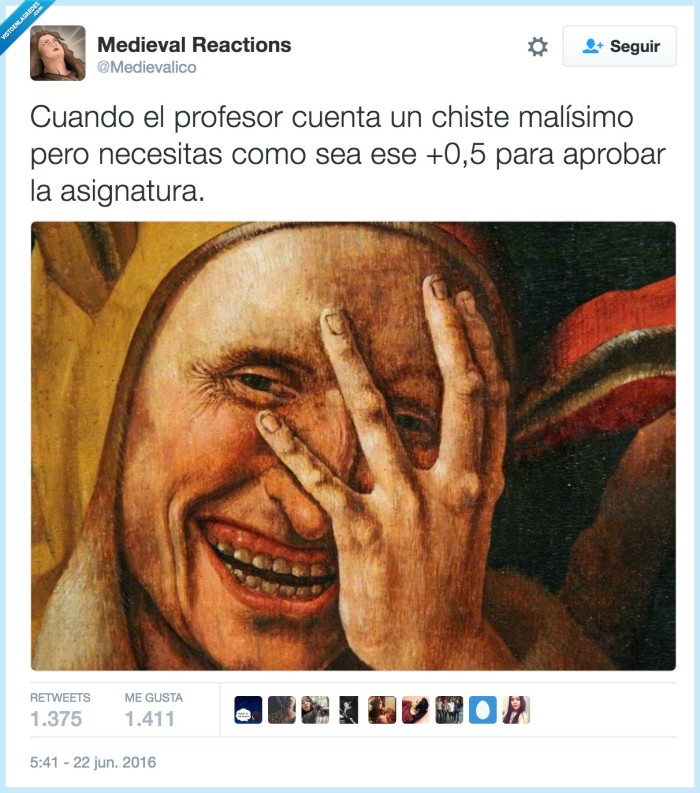 examen,nota,profesor,risa