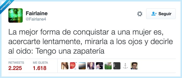 zapatería,ligar,conquistar,mujer