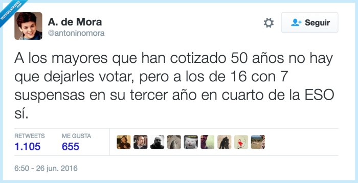 votar,mayores,jóvenes