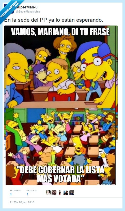 pp,rajoy,mariano,los simpsons,frase,yo no he sido