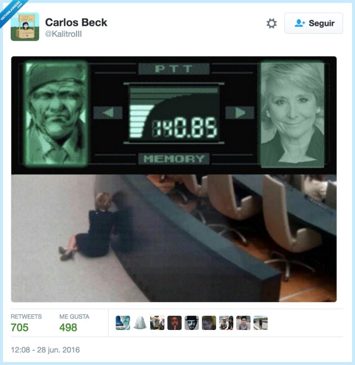 esperanza,congreso,escondida,metal gear solid