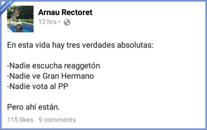 nadie,reggaeton,pp,gran hermano