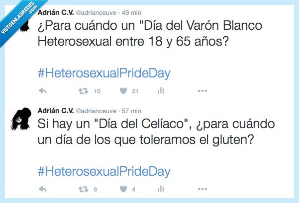 Día del Orgullo Gay,Día del Orgullo Hetero,Cuñados,Twitter