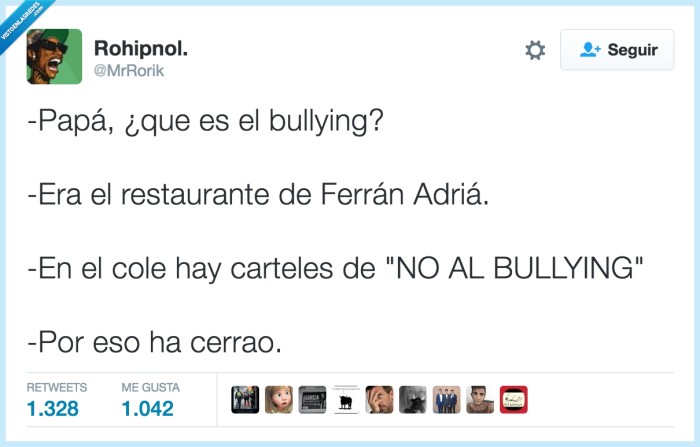 bulli,ferran adriá,bullying
