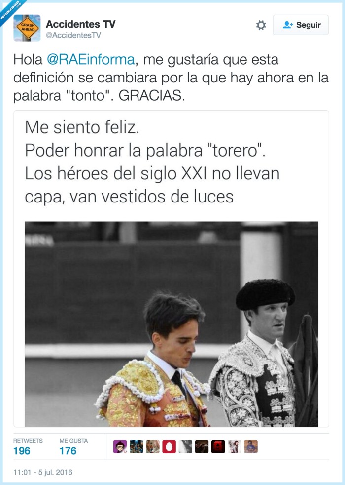 torero,rae,tonto