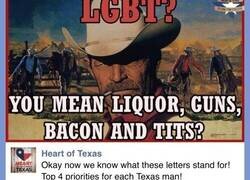 Enlace a LGBT en Texas significa otra cosa bien distinta