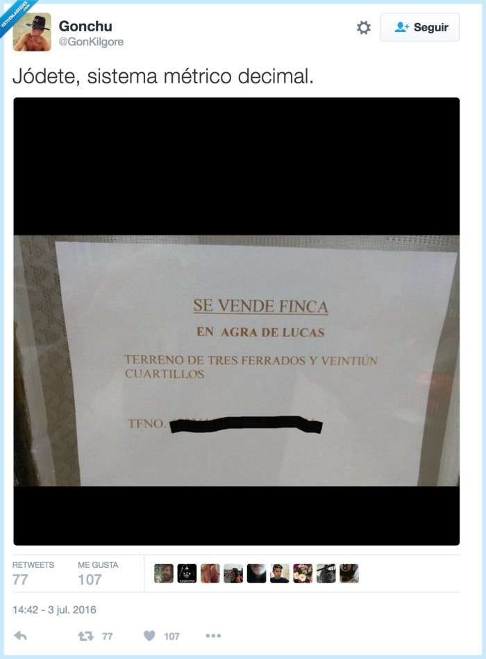 cartel,anuncio,sistema métrico decimal