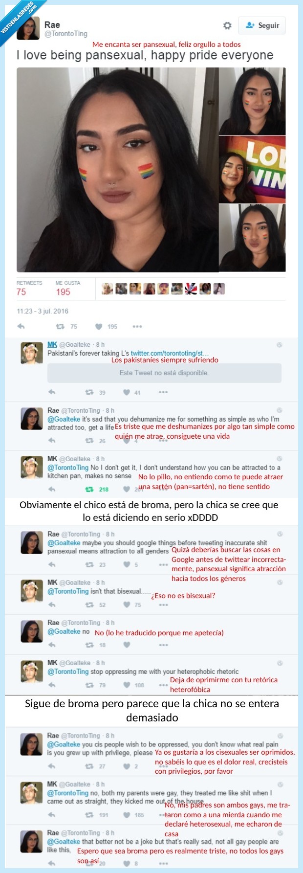 sartén,pansexual,pan,twitter,discusión