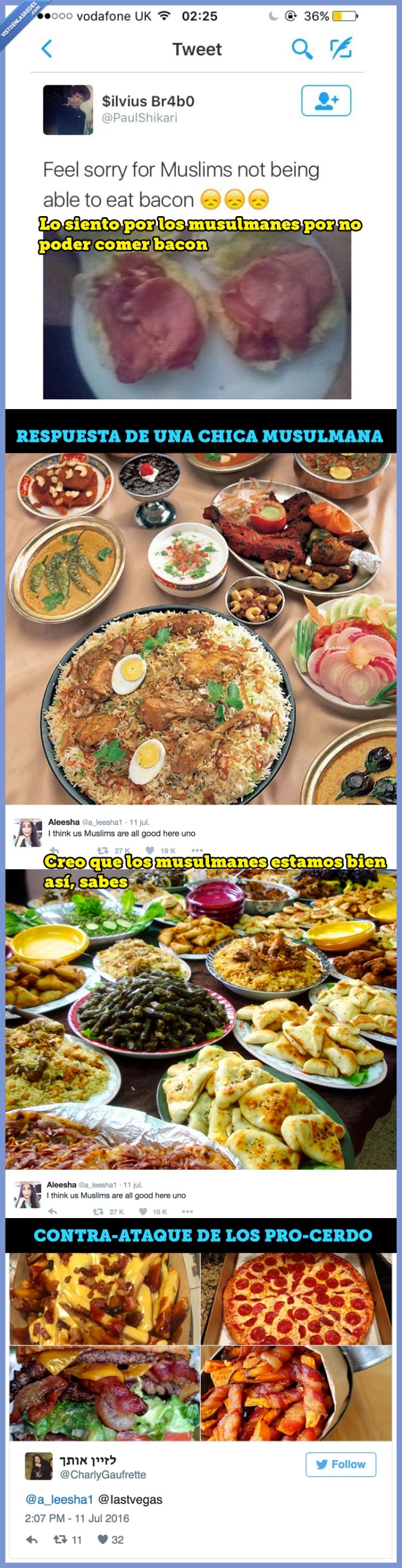 cerdo,bacon,batalla,musulmana,comida