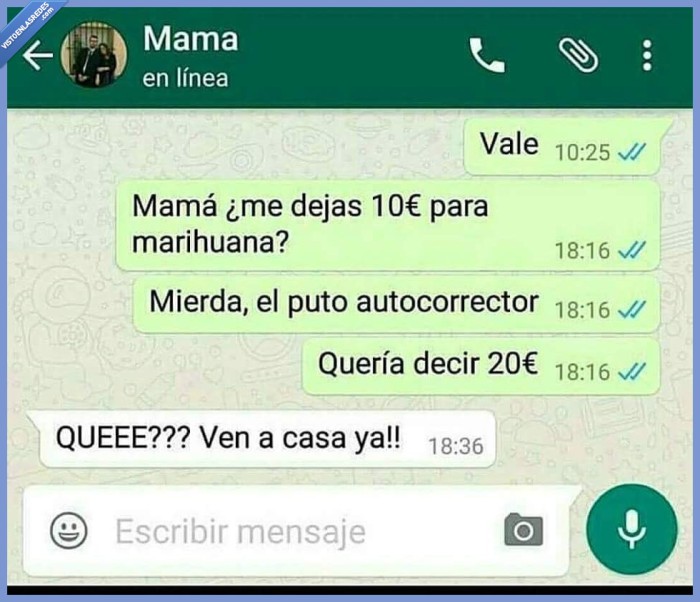 autocorrector,fail,dinero,hierba