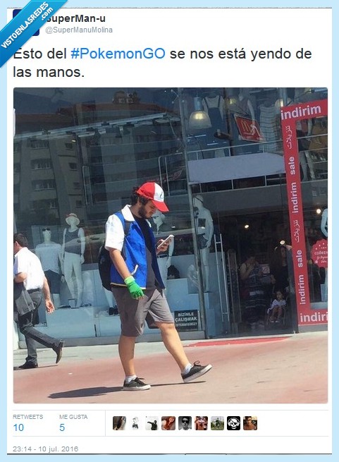 pokemon go,manos,disfrazarse