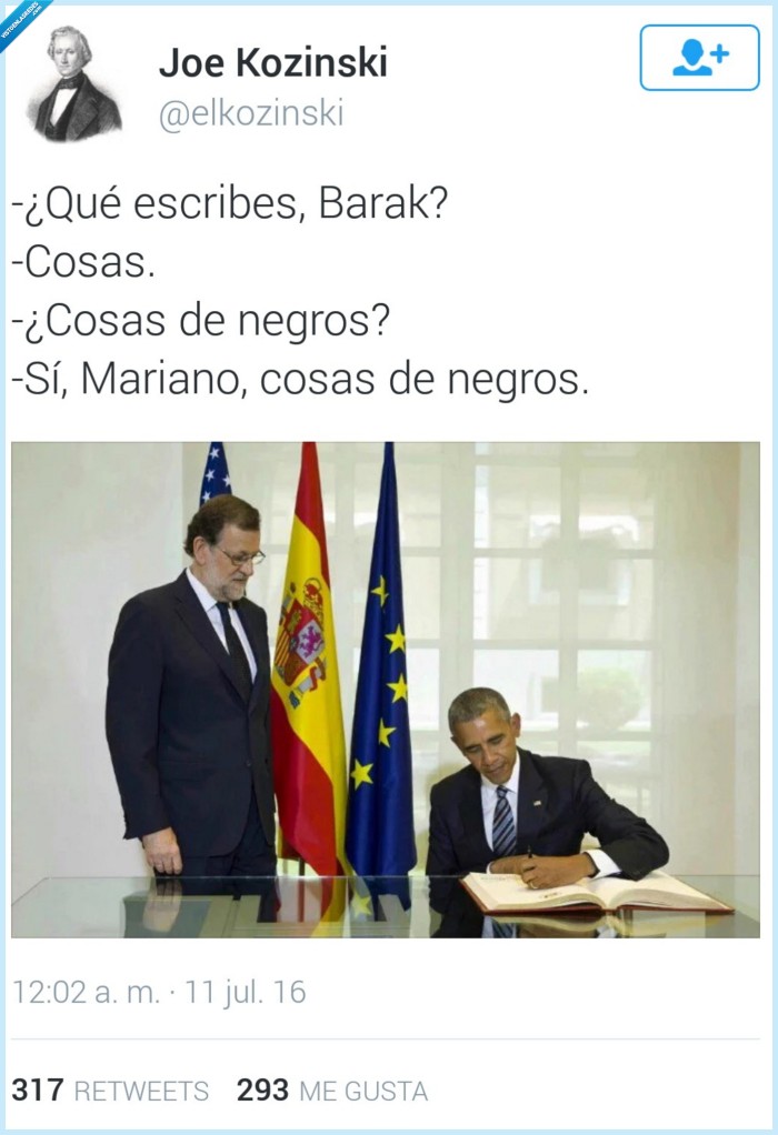 Peter Grifin,obama,escribir,rajoy