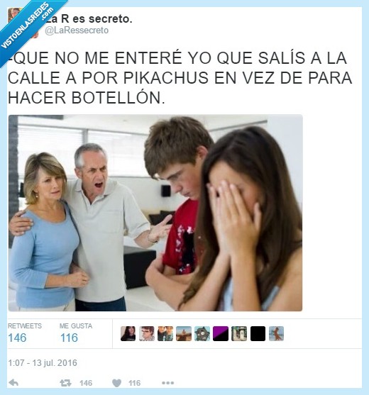 pikachus,botellón,pokémon go