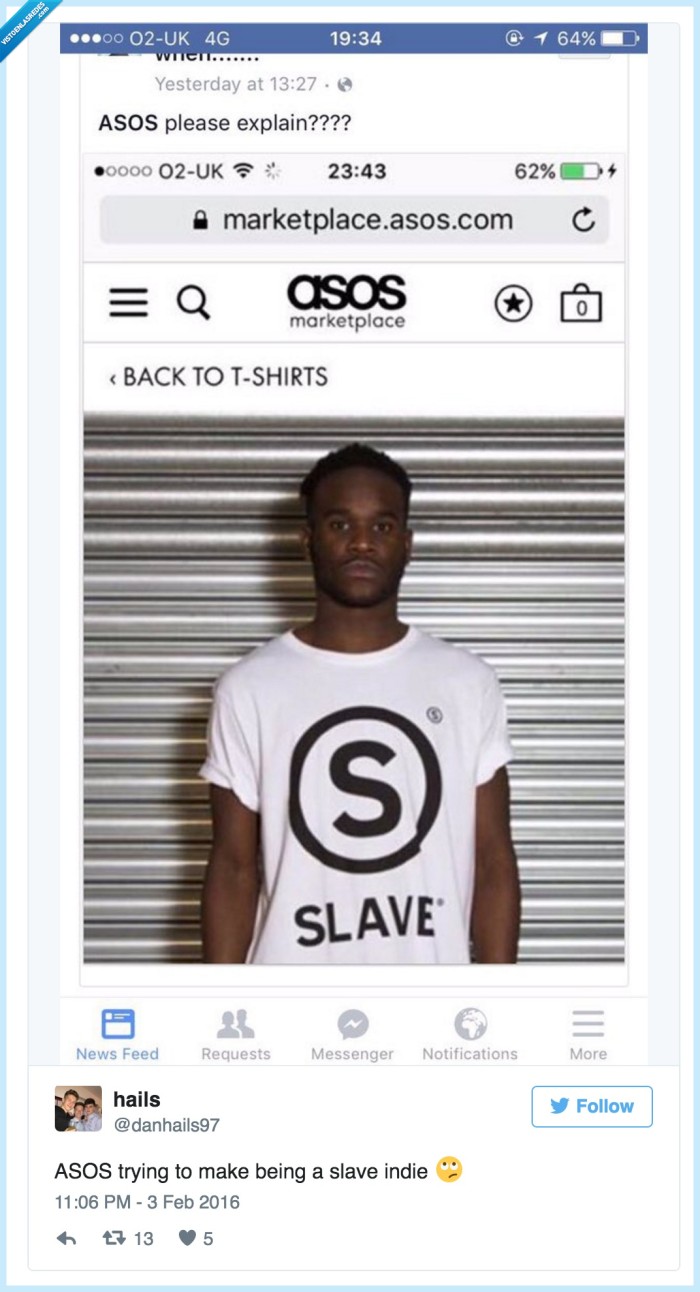 asos,camiseta,color,slave,esclavo
