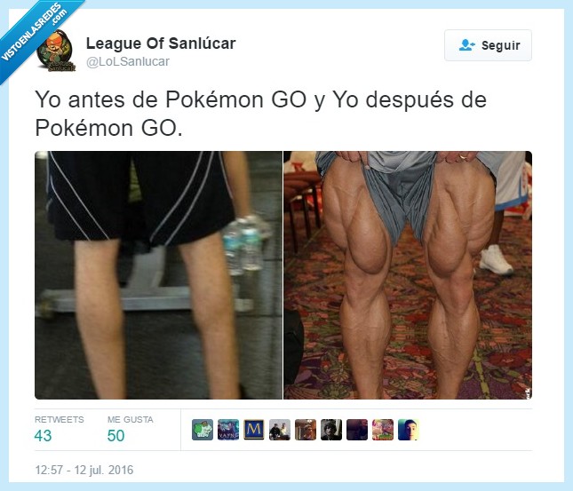 pokemon go twitter lolsanlucar piernas