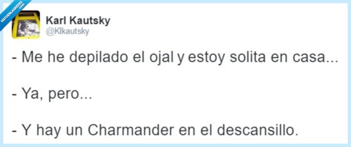 depilarse,charmander