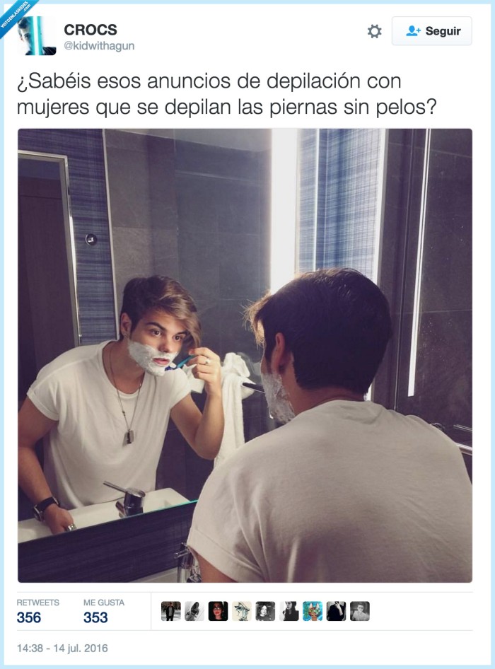 imberbe,abraham mateo,afeitarse