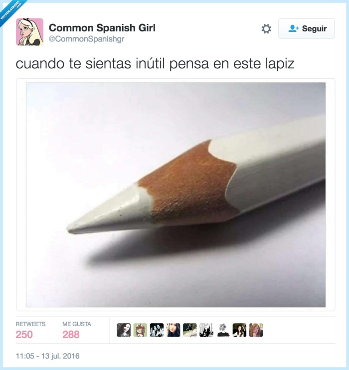 lápiz blanco,color,inútil