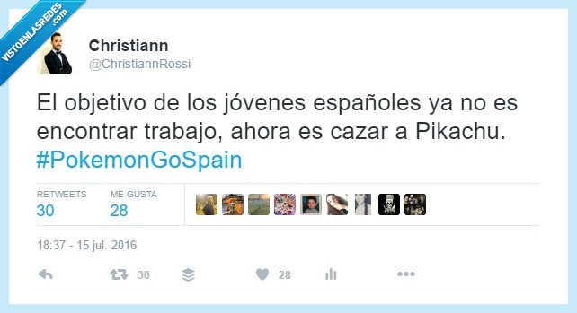 Pokemon Go,Espa&ntilde;a,Pokemon,humor,Twitter