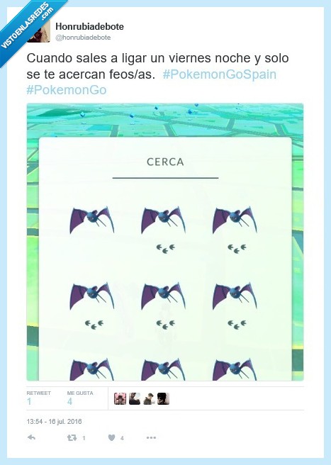 feos,zubats,cardos,pokemon,capturar,tristeza,orcos,sincuerdahuida