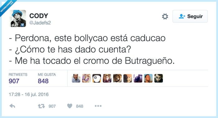 caducado,cromos,bollycao,butragueño