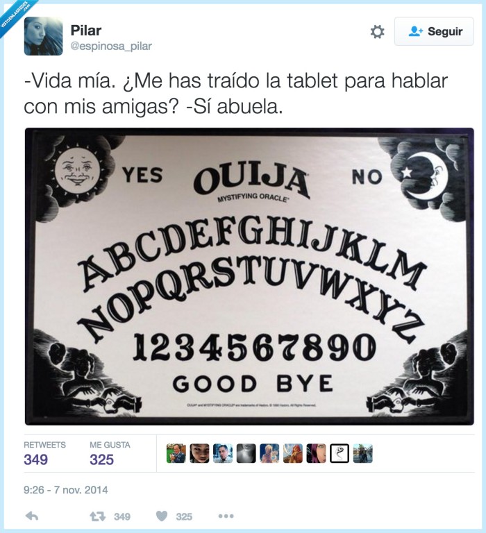 ouija,tablet,abuela