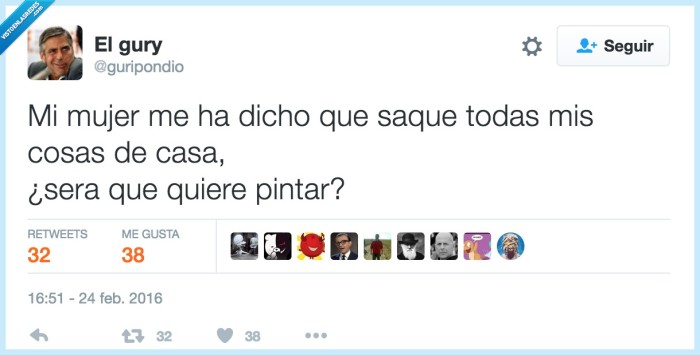 mujer,pintar,echar de casa