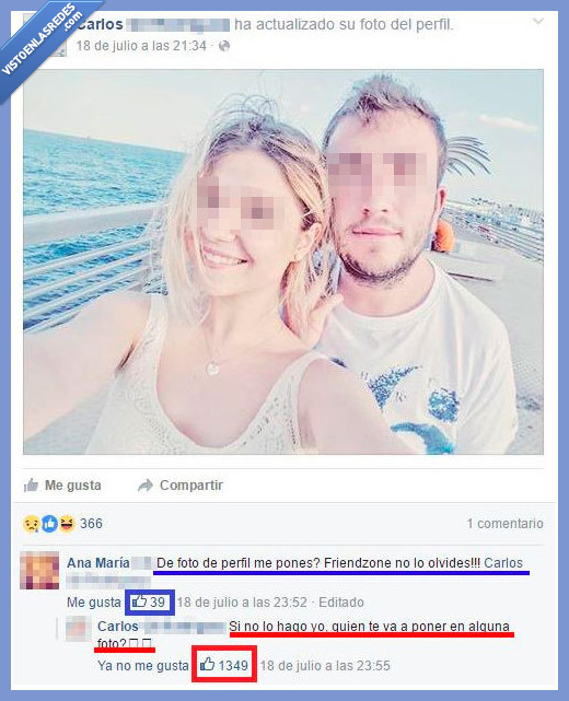 447988 - No tenía bastante con friendzonear a su amigo, que encima le mete un zasca en público