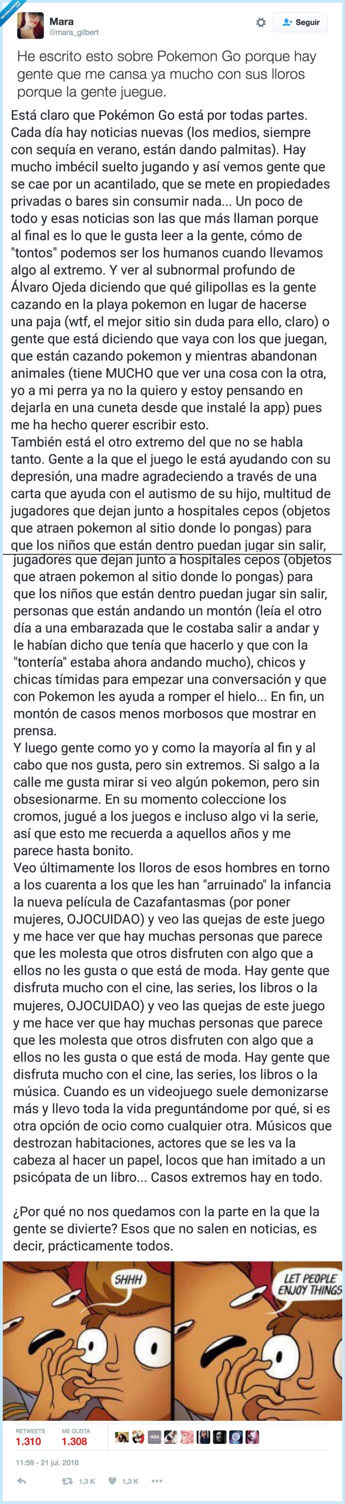 hater,pokémon go,dejad vivir