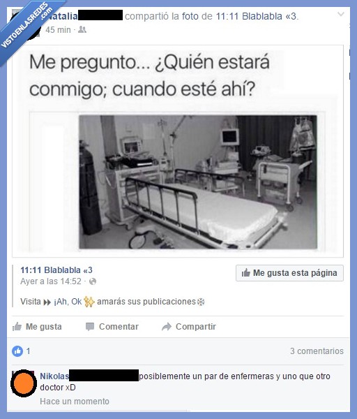 sarcasmo,honestidad,depresion,hospital