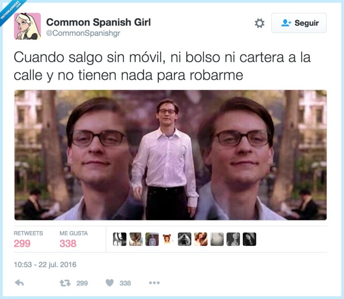 robar,sin nada,móvil,calle