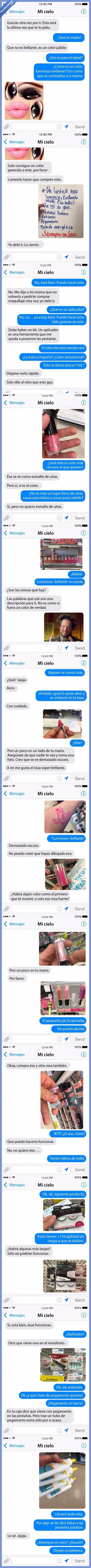 novios,recados,conversación,cosas de chicas