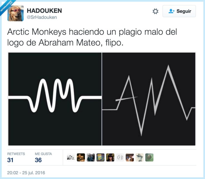 abraham mateo,arctic monkeys,logo,plagio