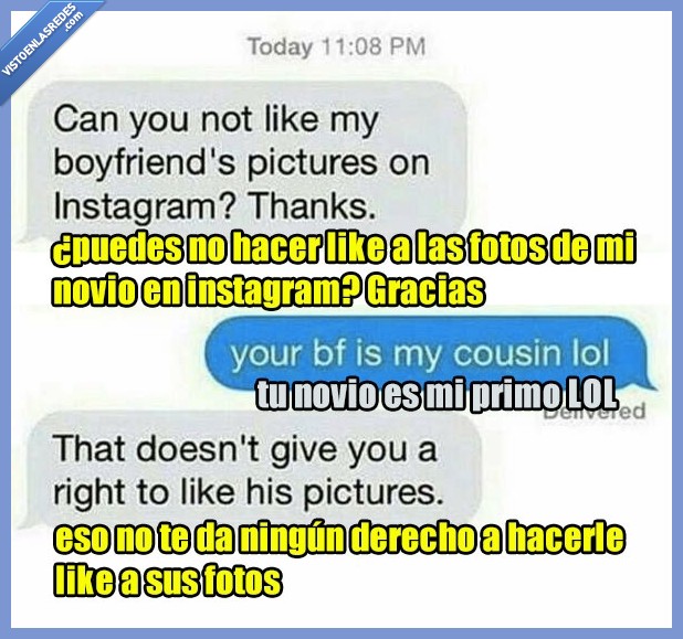like,instagram,prima,celos,novio