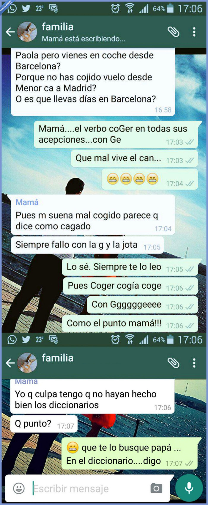 g,corregir,diccionario,coger,falta,punto g