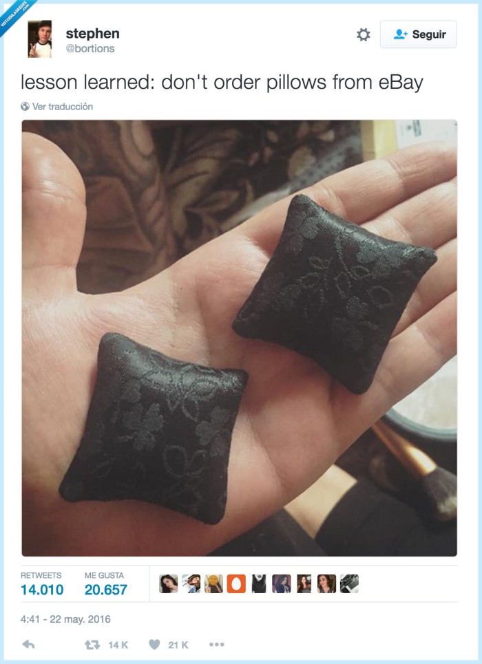 cojines,timo,mini,estafa