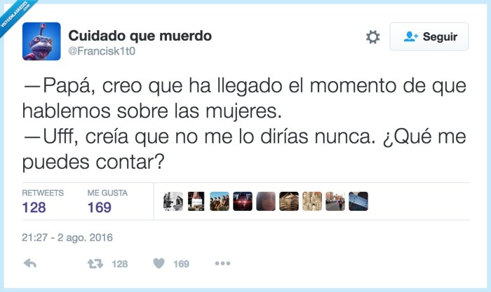 padre,hijo,mujeres,contar